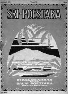 Omslag Sri Poestaka (1930)